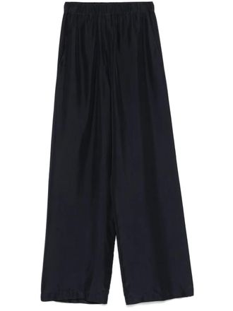 Barena silk trousers - Blue