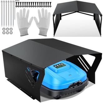 Vingo SWANEW Garage per tosaerba Copertura del tetto per robot falciatore 786034CM Riparo