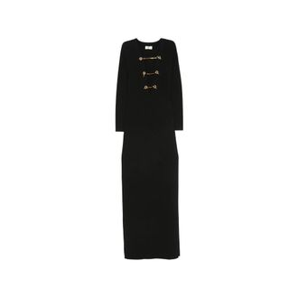 Elisabetta Franchi Cut-out Maxi Dress