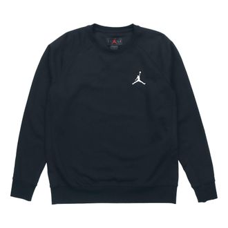 Nike Jordan Air Jordan Fleece Lined Stay Warm Sports Round Neck Pullover Black DC6716-010