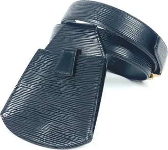 Louis Vuitton Black Epi Leather Pouch Sling Bag (Pre-Owned)
