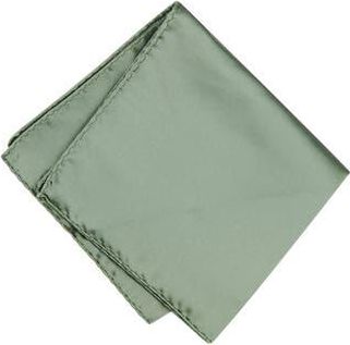 ConStruct Solid Satin Pocket Square in Ivy at Nordstrom Rack