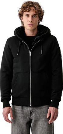 Moose Knuckles Sudadera con cremallera Classic Bunny - Sweatshirts & Hoodies - Hombre - Negro - 2XL