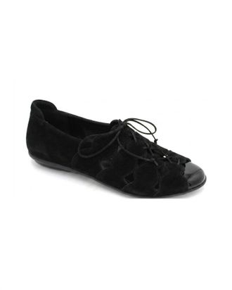 BeautiFeel Womens Amelia Lace-Up Shoe In Black Spark Suede