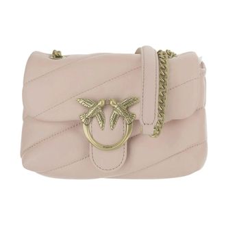 Pinko Pinko, Dames, Tassen, Roze, Maat: ONE Size Leer