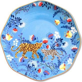 Jessie Zhao Amazon Rainforest Bone China Dessert Plate