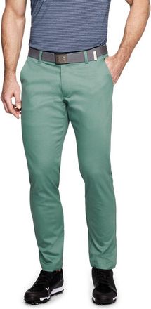 Under Armour Mens Showdown Chino Tapered Golf Pants, Aegean Green/Aegean Green, 32W x 32L