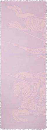 Burberry EKD wool scarf - unisex - Wool - OS - Pink
