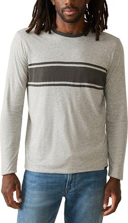 Faherty Cloud Reversible Crewneck Top