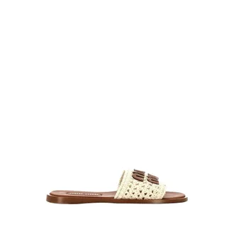 Miu Miu Miu Miu Sandals Ivory