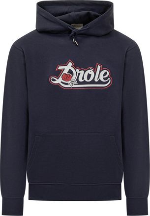 Dr&ocirc;le de Monsieur Navy Blue Hood Sweatshirt