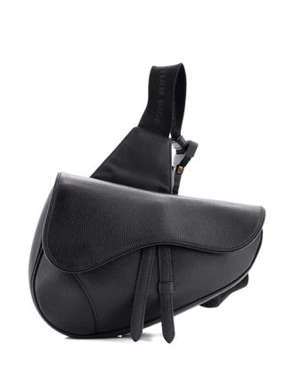 Dior Saddle Leather crossbody bag - Nero