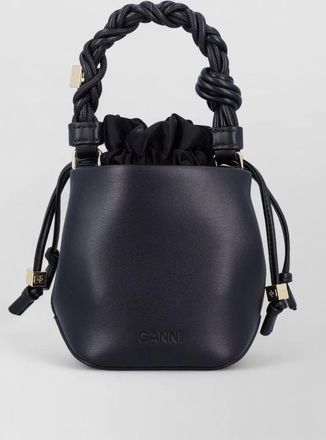 Ganni mini bucket bag crossbody strap