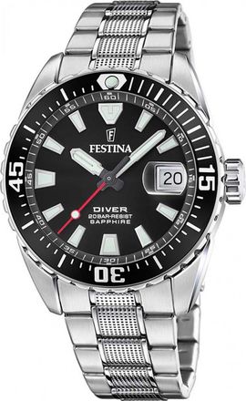 Festina F20669-3 Mens The Originals Watch - Silver - One Size