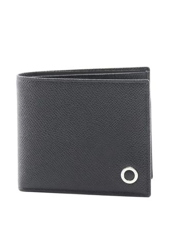 Bulgari Portafoglio bi-fold in pelle - Nero