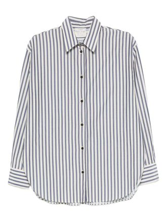 Forte_Forte Forte_Forte Striped Cotton Blend Shirt