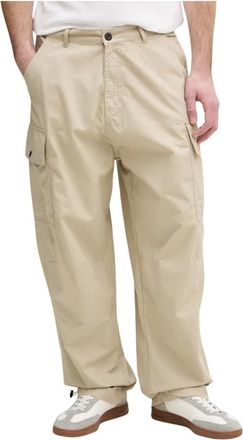 Alpha Industries Uomo, Pantaloni, Beige, W32, new