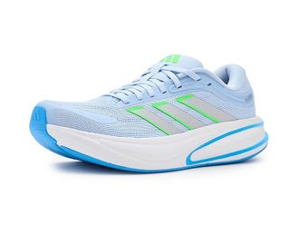 adidas Response 2 Running Shoes Womens Shoes Crystal Sky/Silver Met./Lime Burst : 10.5 C - Medium, Synthetic/Textile