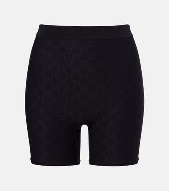 Gucci GG jersey jacquard biker shorts