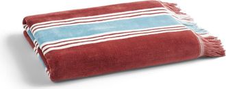 Christy College Stripe Hammam Inspired Beach Towels in Earth Red at Nordstrom