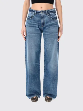 Icon Denim Los Angeles Jeans Bea a vita media in denim con gamba larga