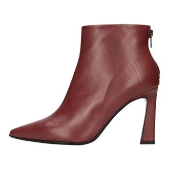 Anna F. Dames, Schoenen, Rood, Maat: 38 EU Leer