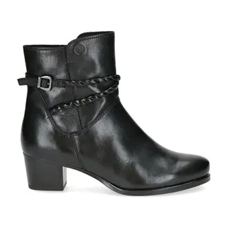 Caprice Schoenen, Dames, Zwart, 39 EU, Leer, Enkellaarsjes
