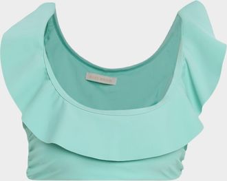 Ramy Brook Letty Ruffle Bikini Top