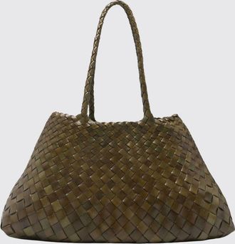 Dragon Diffusion Borsa Santa Croce Big in pelle intrecciata