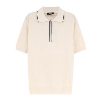 Fendi Heren, Tops, Beige, Maat: XL