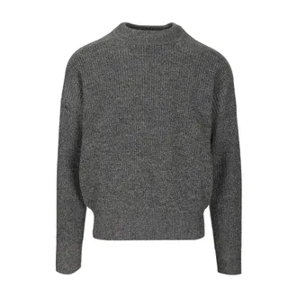 Isabel Marant Barry Jumper - male - Isabel Marant - Round-neck Knitwear - Gray - S - Knitwear