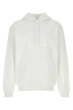 Gucci White Logo Hood Sweatshirt