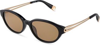 Furla SFUB31 700Y Mens Sunglasses Black Size 55