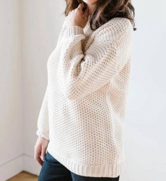 525 america Tunic Pullover In Cream