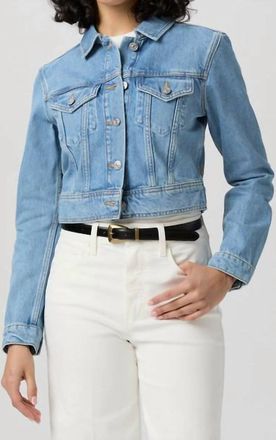 Paige Chantal Denim Jacket In Nalani