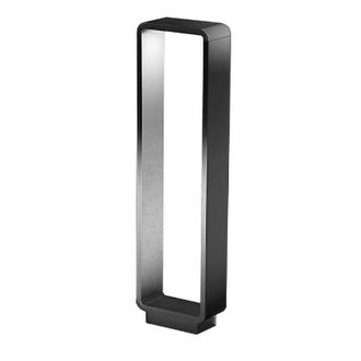 Zafferano Stola Paletto Led Da Esterno 11w 3000k In Alluminio Pressofuso Grigio Scuro Ip65 - Soluzione Di Illuminazione Professionale Per Giardini E Viali