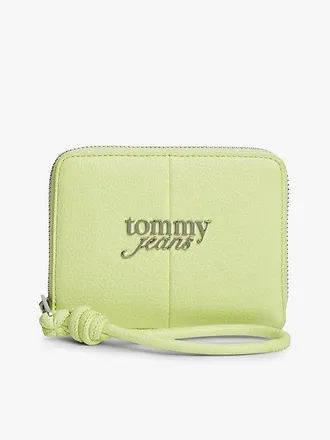 Tommy Hilfiger Wrist Strap Metal Logo Zip-Around Wallet