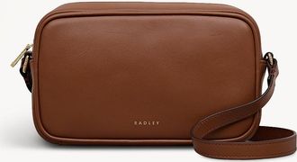 Radley London Cognac Small Ziptop Cross Body Bag Hadley Lane SS26 Radley London