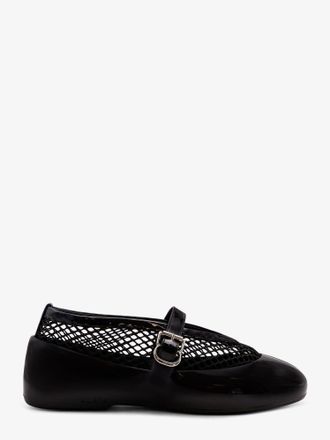 Alaia Rubber Flat mesh ballerinas - ALAIA - gender_Woman