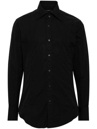 Gucci cotton long-sleeve shirt - Black