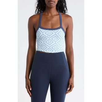 Free People All Clear Jacquard Camisole in Blue at Nordstrom Rack, Size X-Large