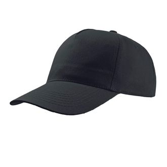 Atlantis Start 5 Panel Cap (One Size) (Black)