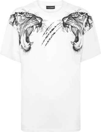 Plein Sport T-shirt con stampa - Bianco