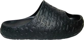 GCDS sandali Gomma - Heren - Sandalen - Zwart - 45 EU - Schoenen