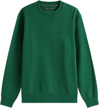 Tommy Hilfiger ESS Seasonal Fleece Crewneck - Heren - Sweatshirts - Groen - XS - Hoodies & sweatvesten