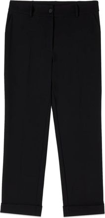 Oltre Cropped Pants - Dames - Vrijetijds broeken - Zwart - M - Polyester - Broeken
