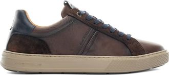 Ambitious Schoenen, Heren, Bruin, 42 EU, Leer, Anopolis Logo Sneaker