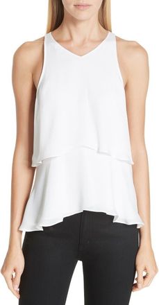 A.L.C. Duran Silk Top in Eggshell at Nordstrom, Size 4