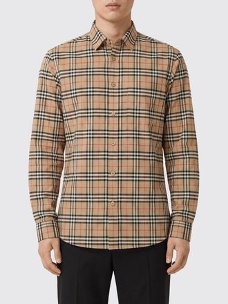 Burberry Camicia in cotone stretch con motivo Vintage Check