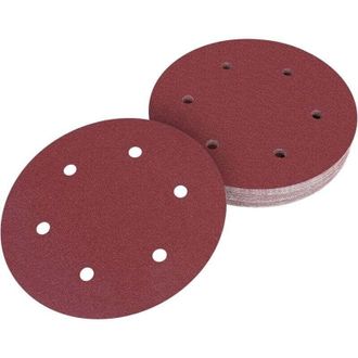 OEM Disco De Lijado De 225 Mm, Grano 80, 30 Discos Abrasivos Circulares, Papel De Lija Para Lijadora En Seco Giraffe Sander (6 Agujeros) -crezuo